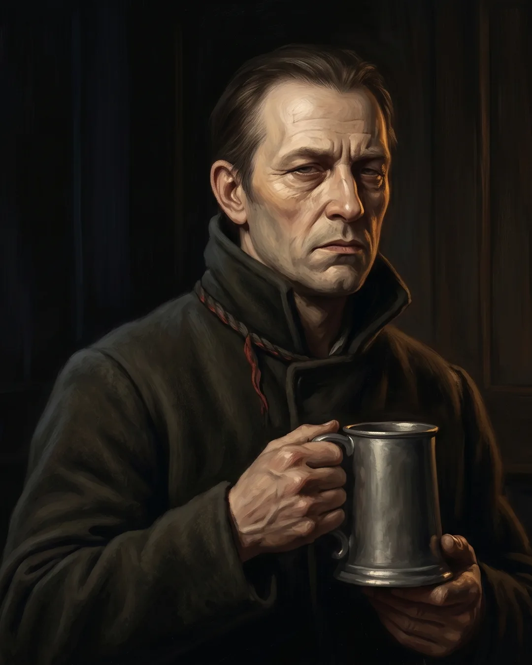 The Curse of Strahd NPC pack, painted over six weeks — studio reference image